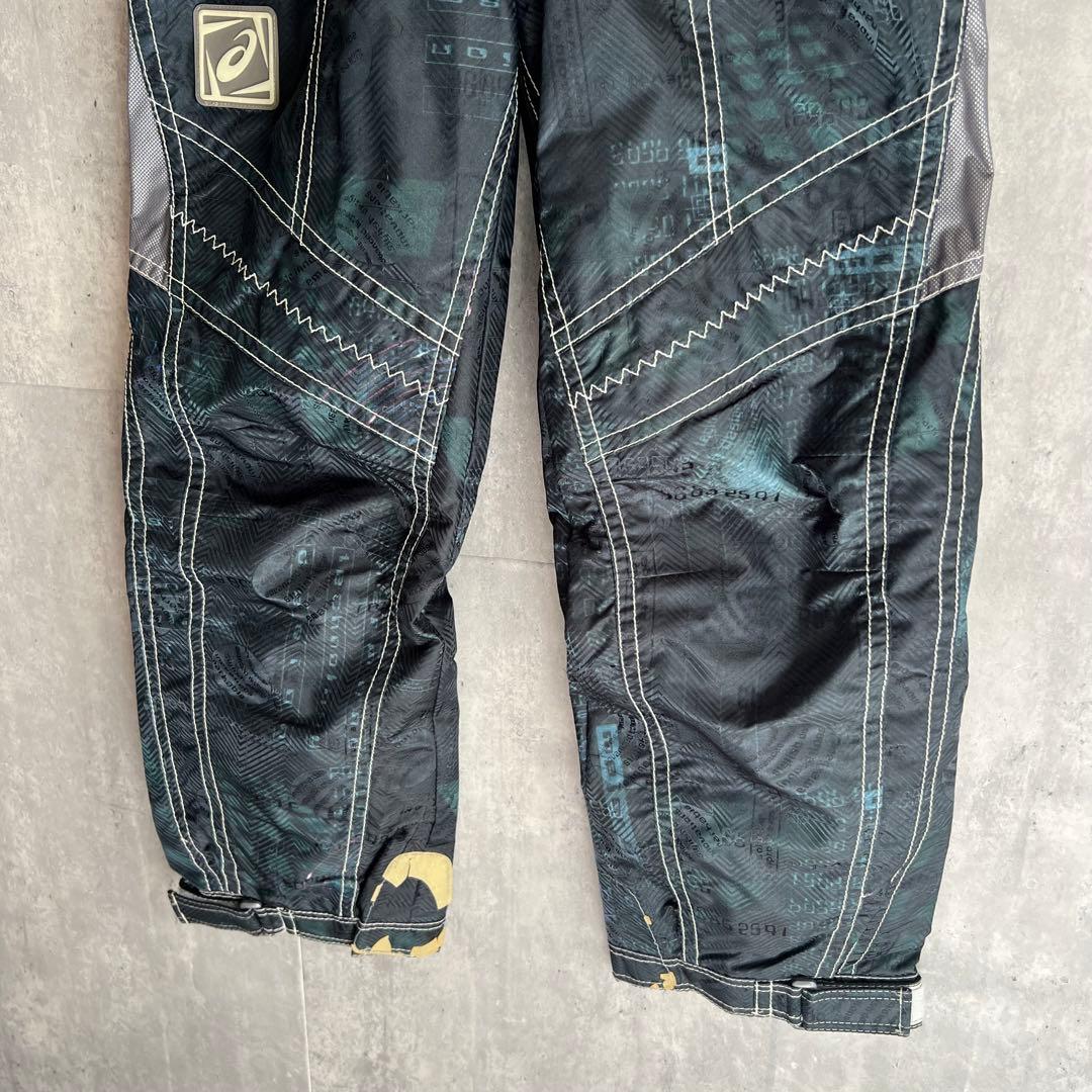 超激レア】Asics アシックス　グラフィック　スキーウェアセットアップ　日本製