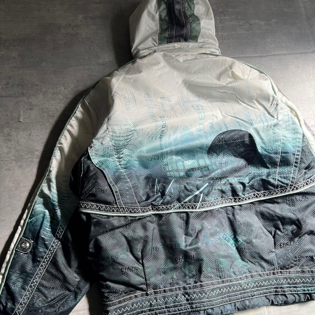 超激レア】Asics アシックス　グラフィック　スキーウェアセットアップ　日本製