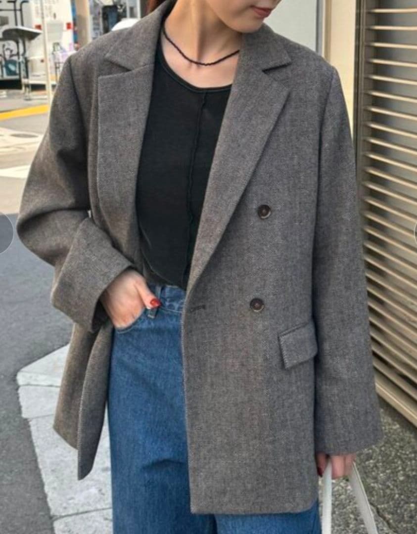 CIAOPANIC TYPY ツイードオーバージャケット