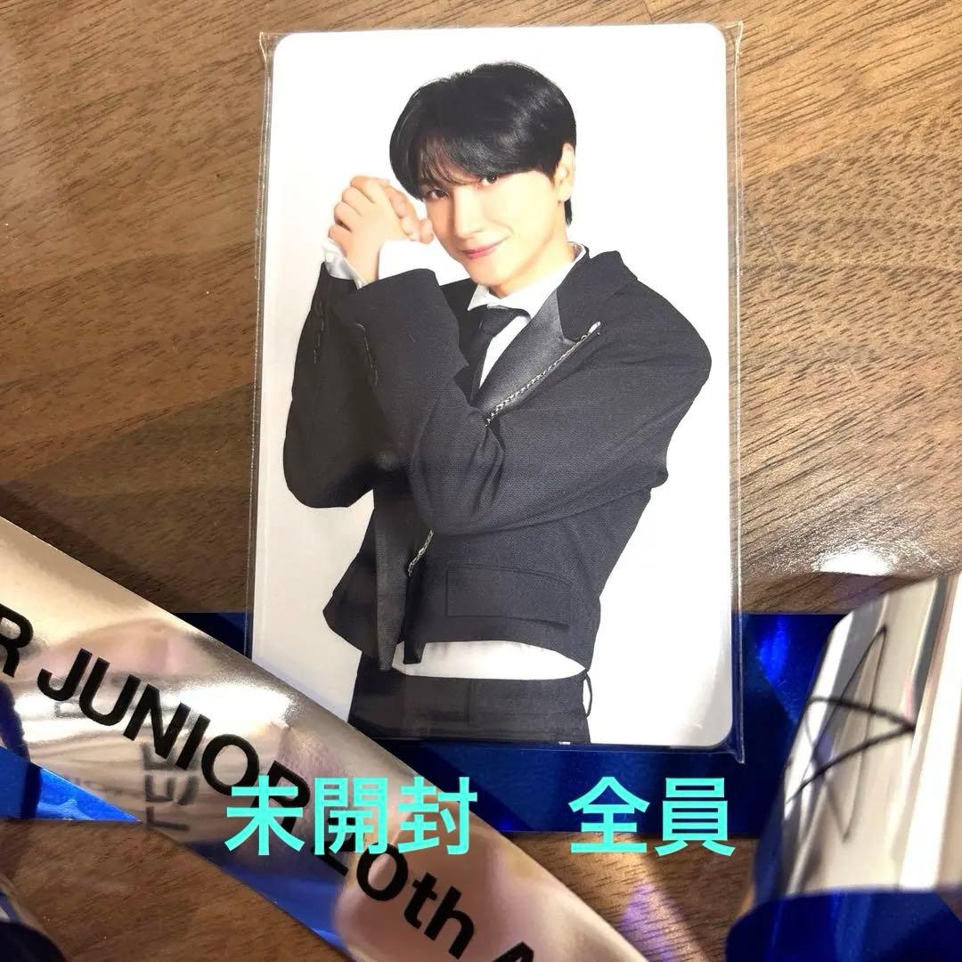 SUPER JUNIOR 12/14 スパショ10 アプグレ 特典 トレカ+銀テ