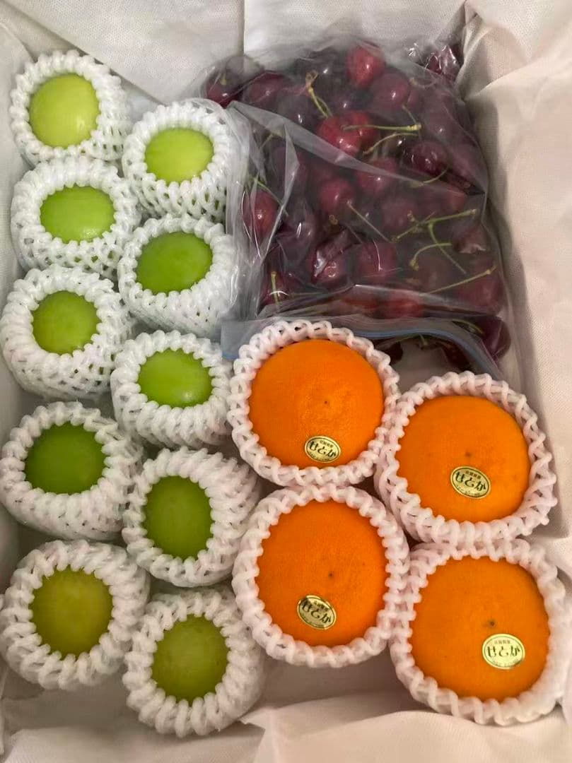 455.ハウスせとか、ナツメ、さくらんぼセット贈答用お祝い誕生日プレゼントなど