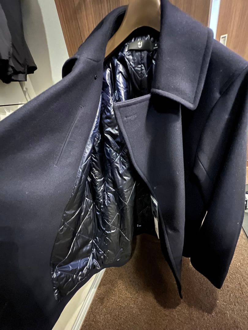 ＋Ｊ　ユニクロ　ネイビー ピーコート Mサイズ ジルサンダー