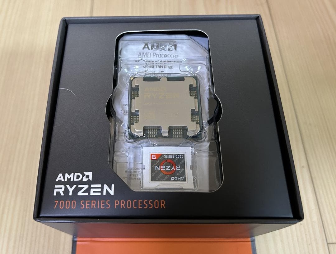 ■AMD_Ryzen9 7950X 3D BOX/中古（日本国内正規品）