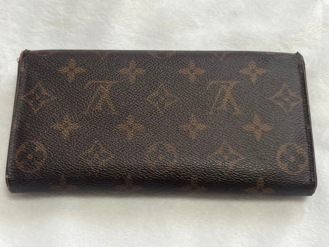 Louis Vuitton モノグラム 長財布　収納袋&箱付き