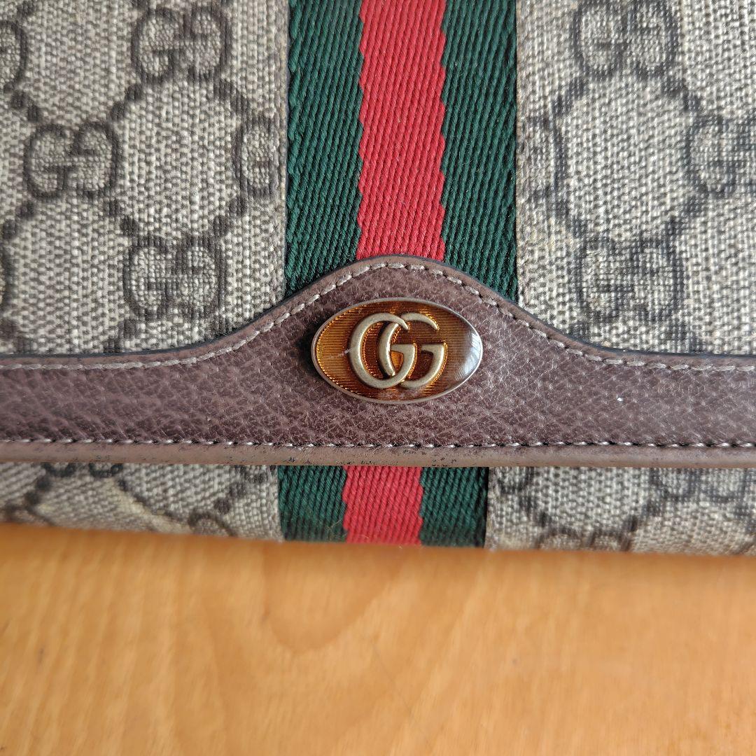 GUCCI GGキャンバス 長財布