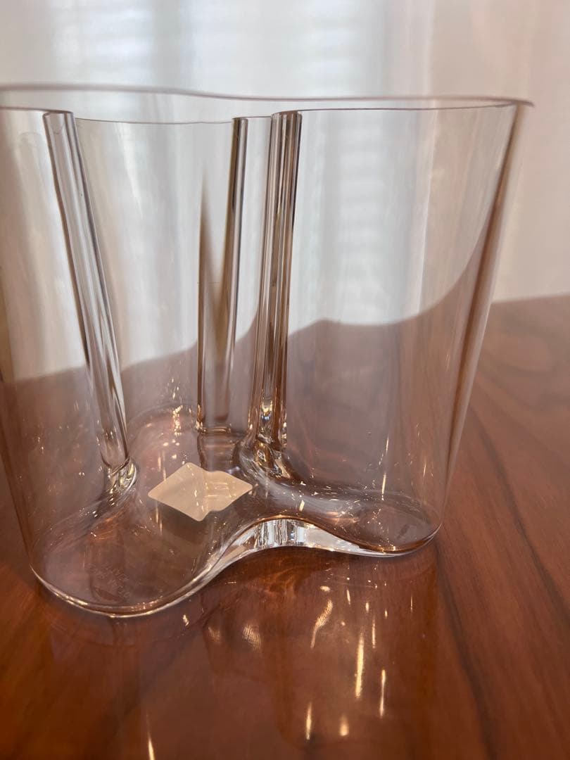  アルヴァ・アアルトコレクションベース120mm クリア 花瓶