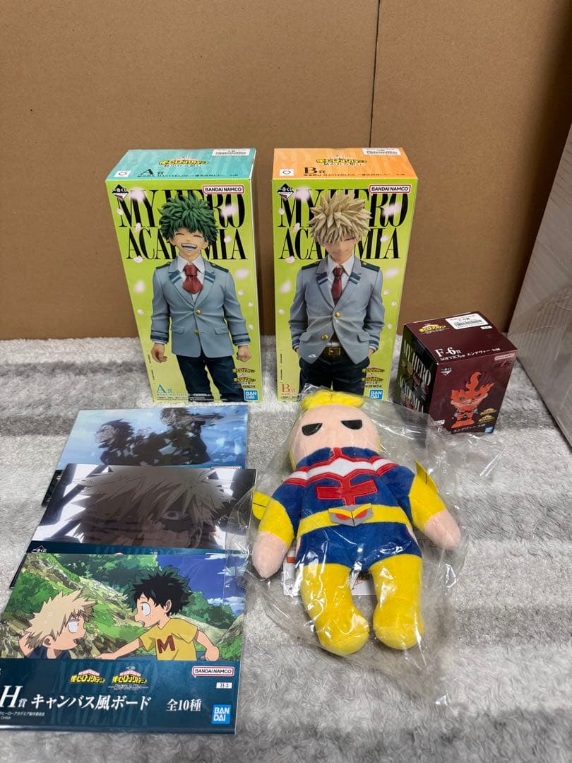 一番くじ 僕のヒーローアカデミア 紡がれる想い A賞　緑谷出久 B賞 爆豪勝己