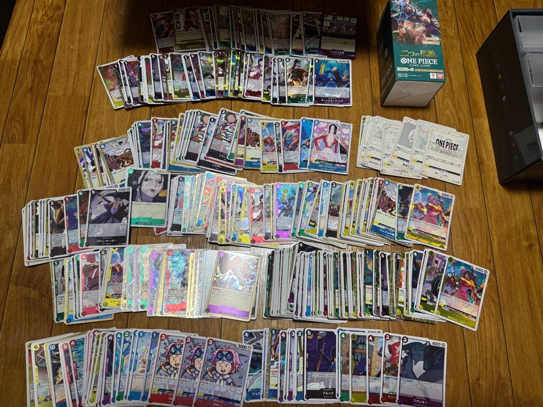 【約500枚】 ワンピースカード　引退品　光り物多数