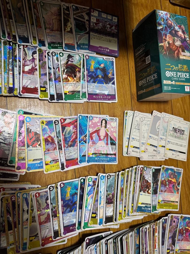 【約500枚】 ワンピースカード　引退品　光り物多数