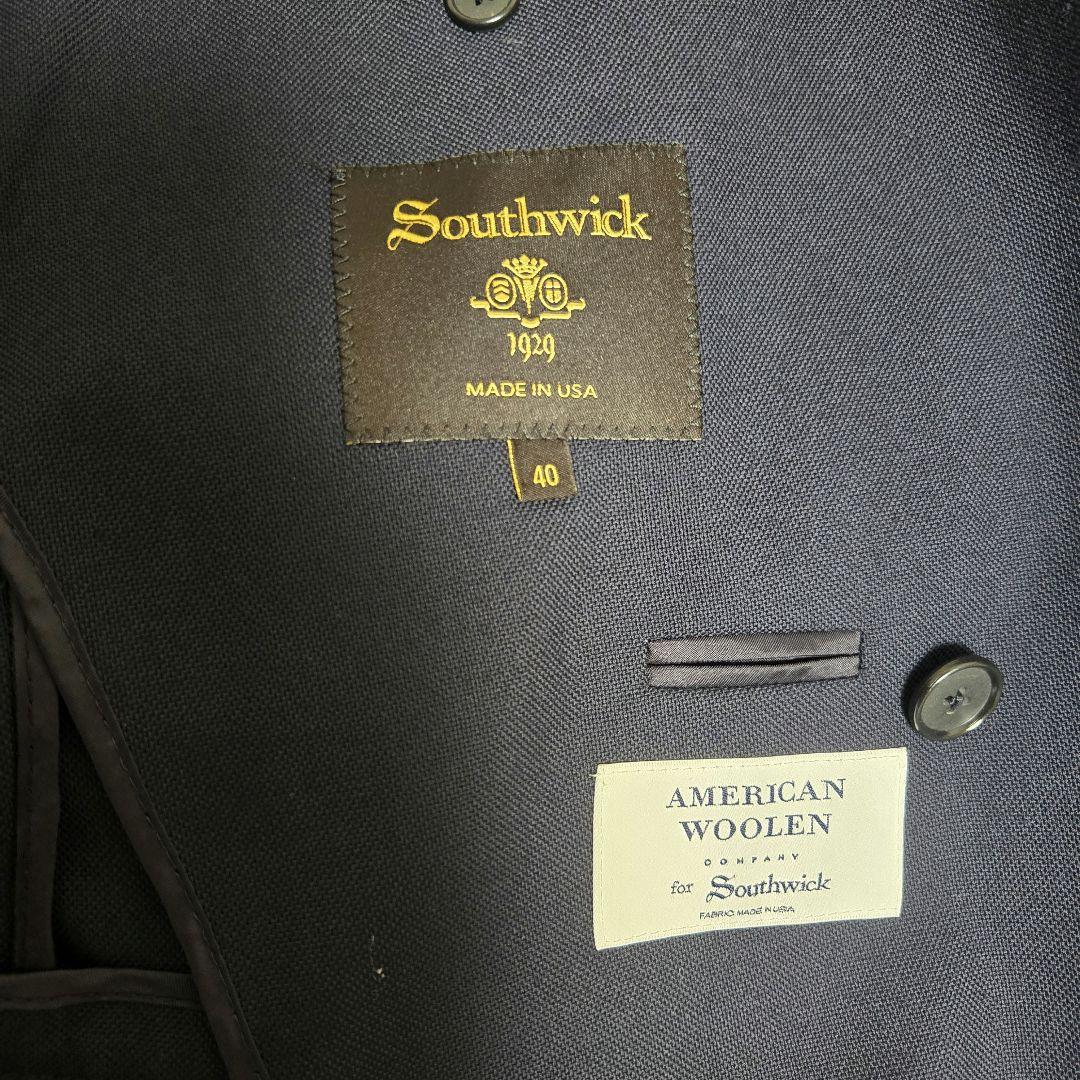 <サウスウィック>SHIPS別注 ダブルブレザー