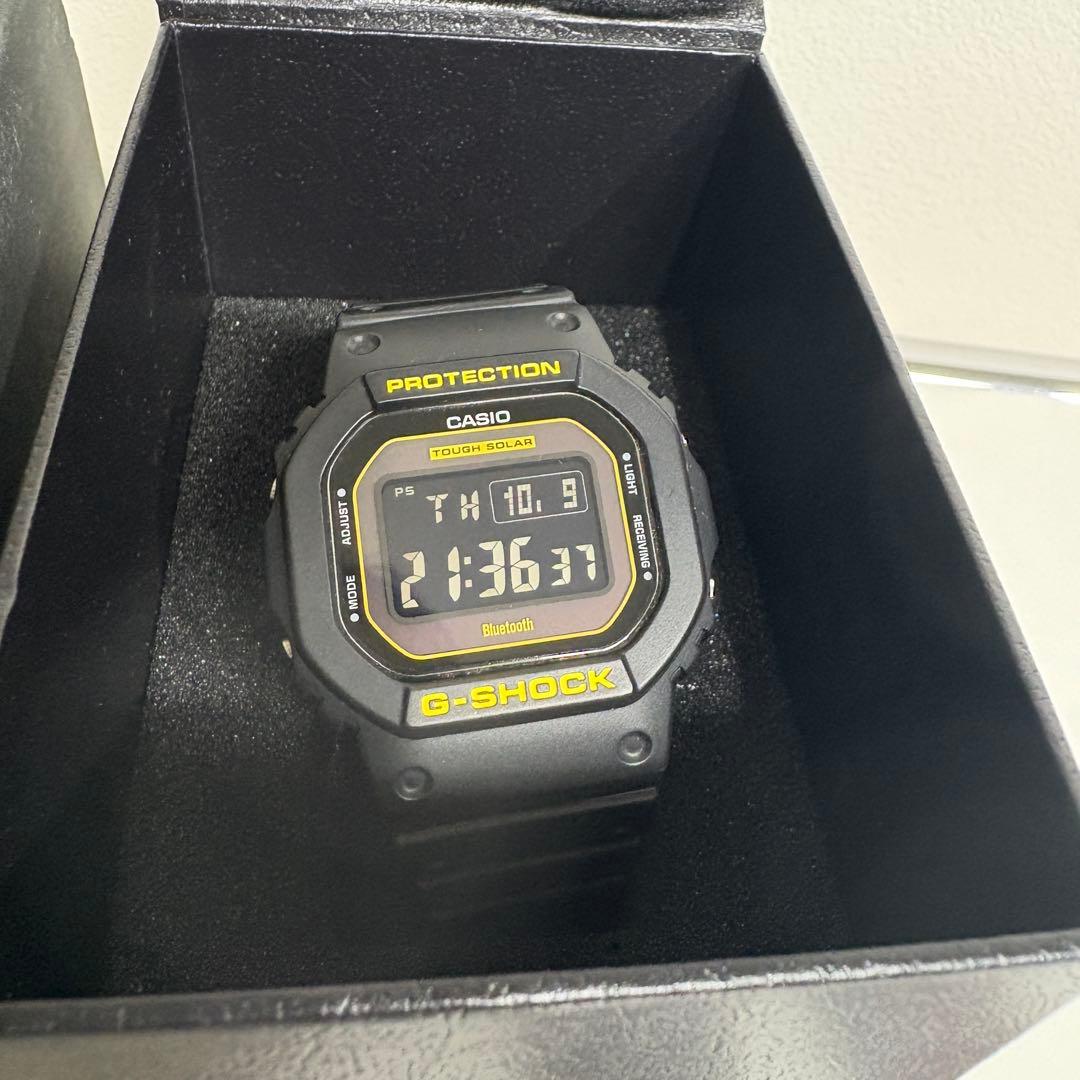 生産終了 G-SHOCKタフソーラー イエロー GW-B5600CY-1JF