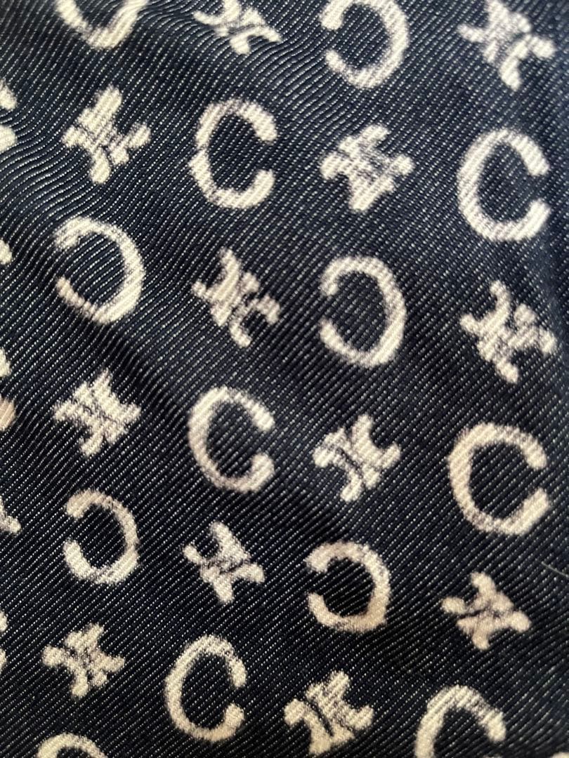 美品 セリーヌ　スリムフィット デニムショートパンツ　ミニ　Sサイズ