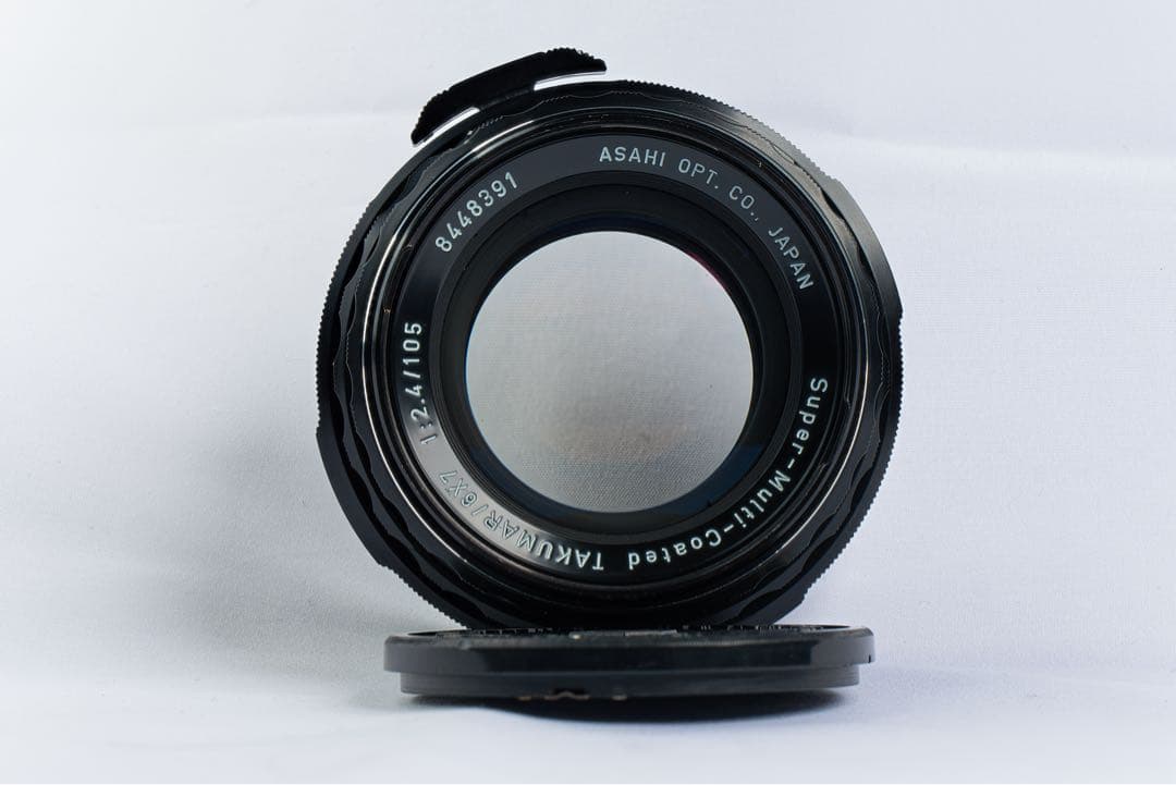 PENTAX 6x7 中判カメラ Takumar 105mmレンズ付き