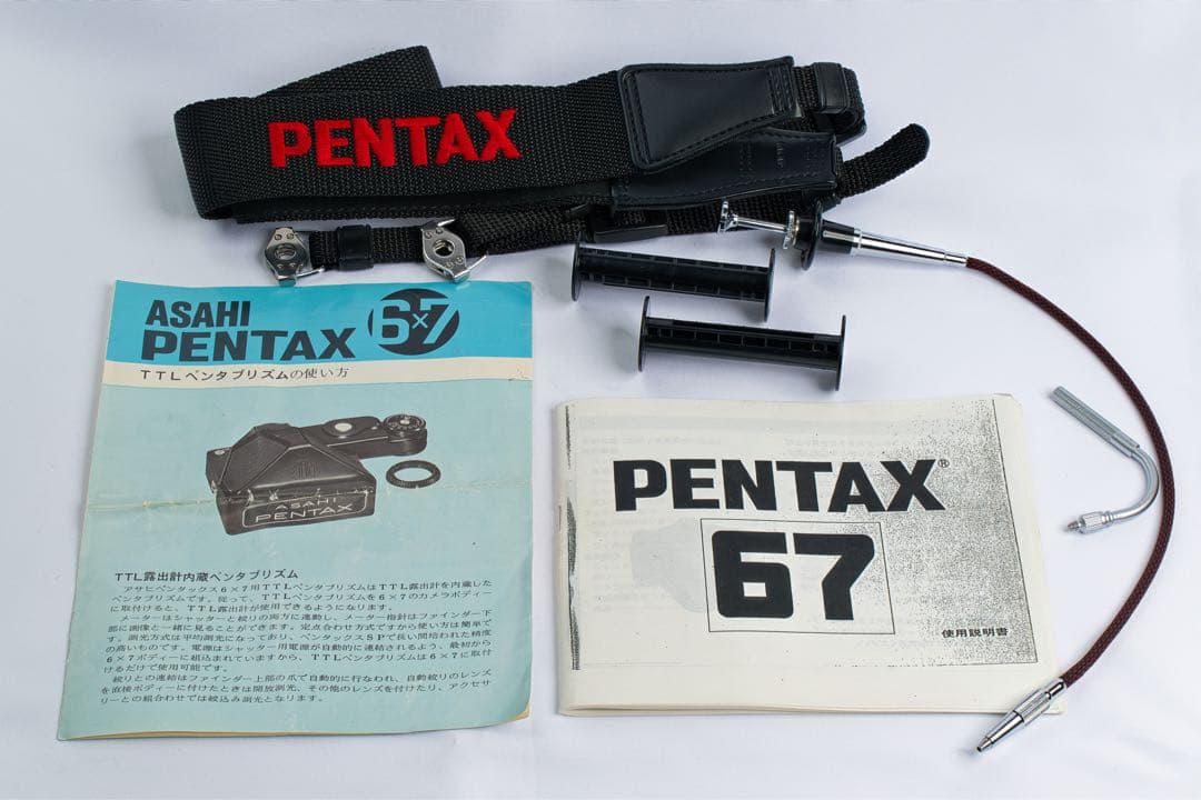 PENTAX 6x7 中判カメラ Takumar 105mmレンズ付き