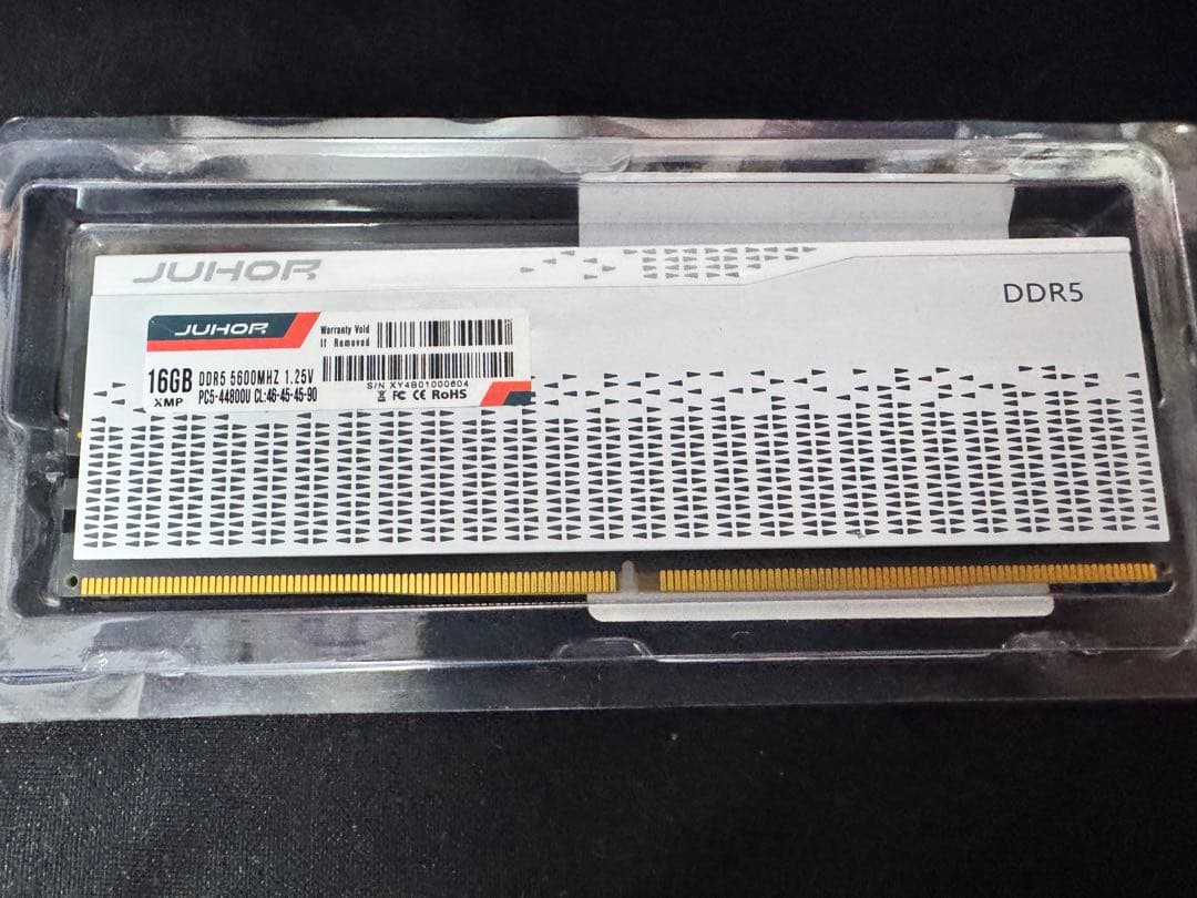 【動作確認済み】DDR5 5600MHz 32GB（16GB×2）