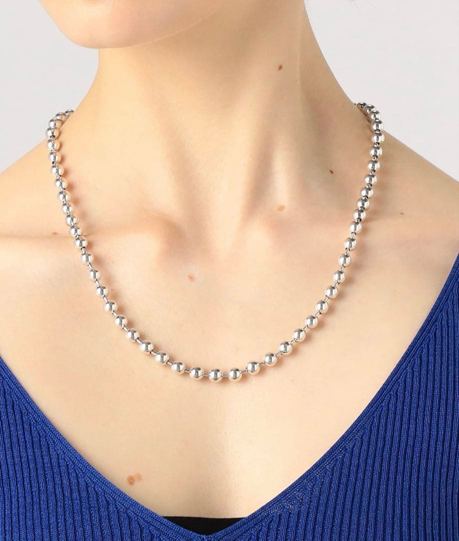 PHILIPPE AUDIBERT ボールチェーン 2way ネックレス