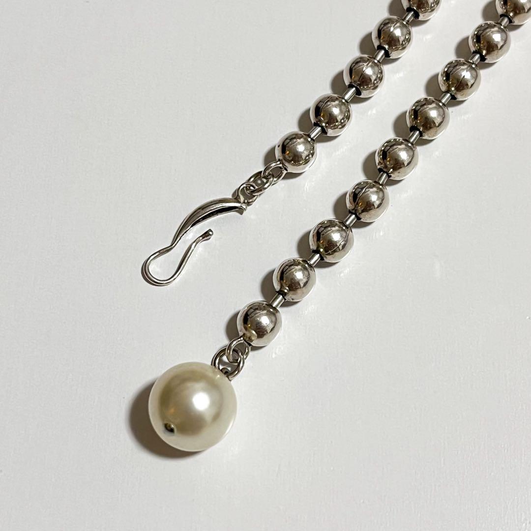 PHILIPPE AUDIBERT ボールチェーン 2way ネックレス