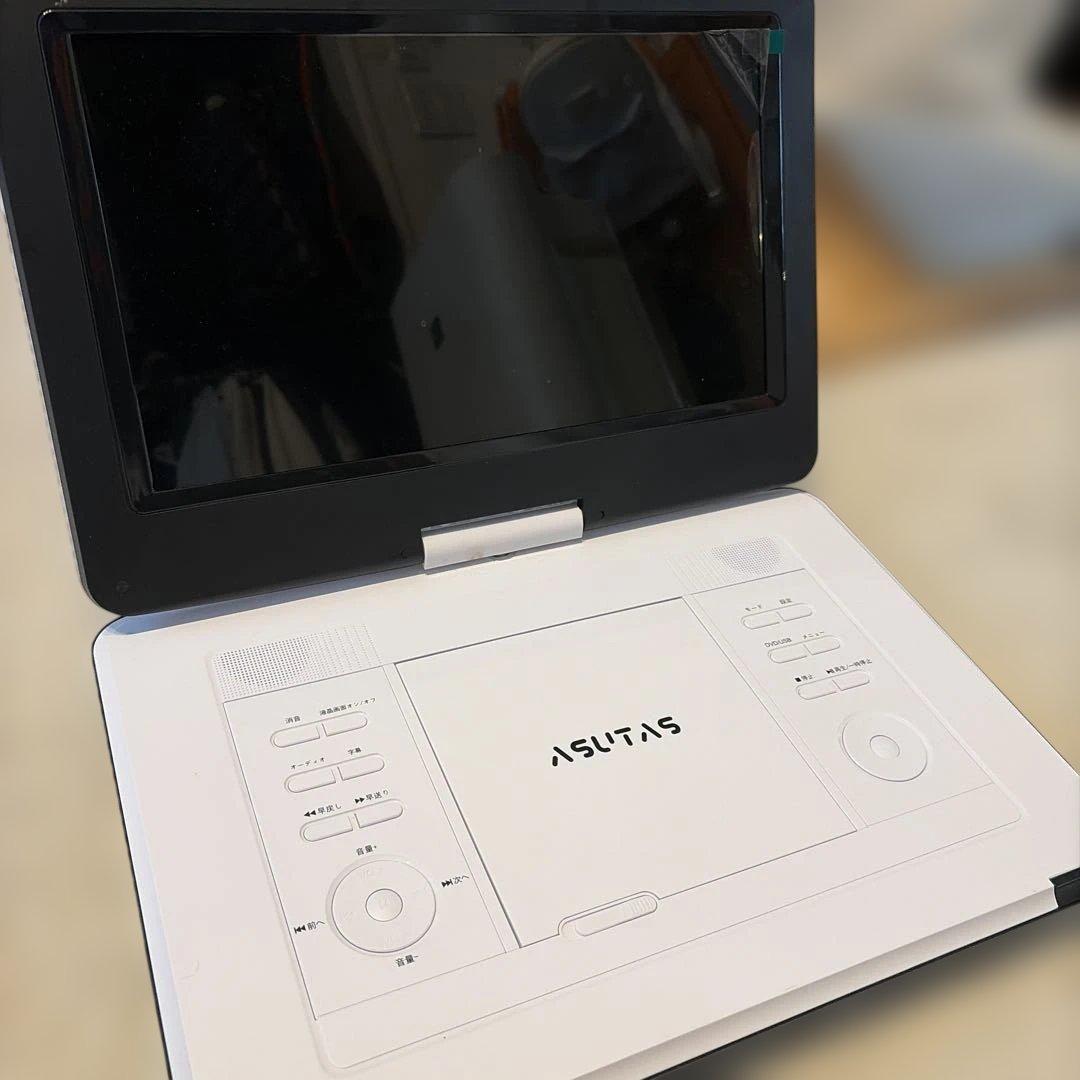 使用回数5回ほど　ASUTAS ポータブルdvdプレーヤー