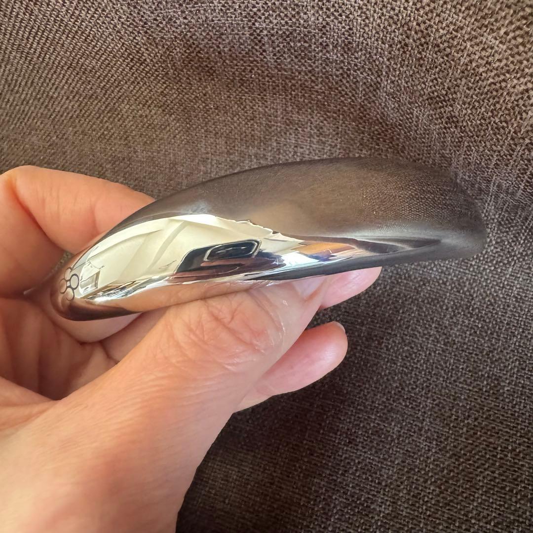 コレットマルーフ　バレッタ　メタル　シルバー