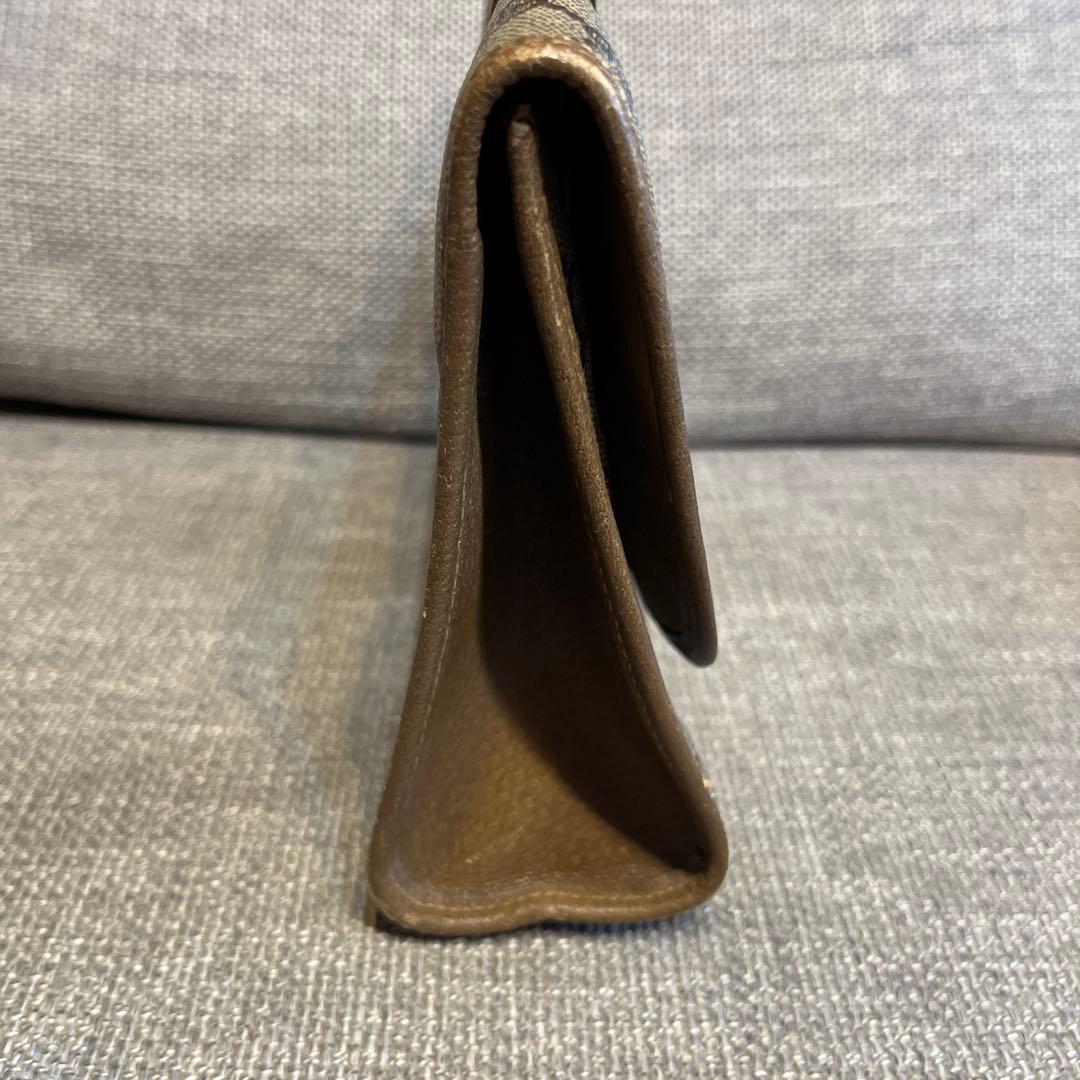 【GUCCI】オールドグッチ シェリーライン クラッチバッグ GG柄