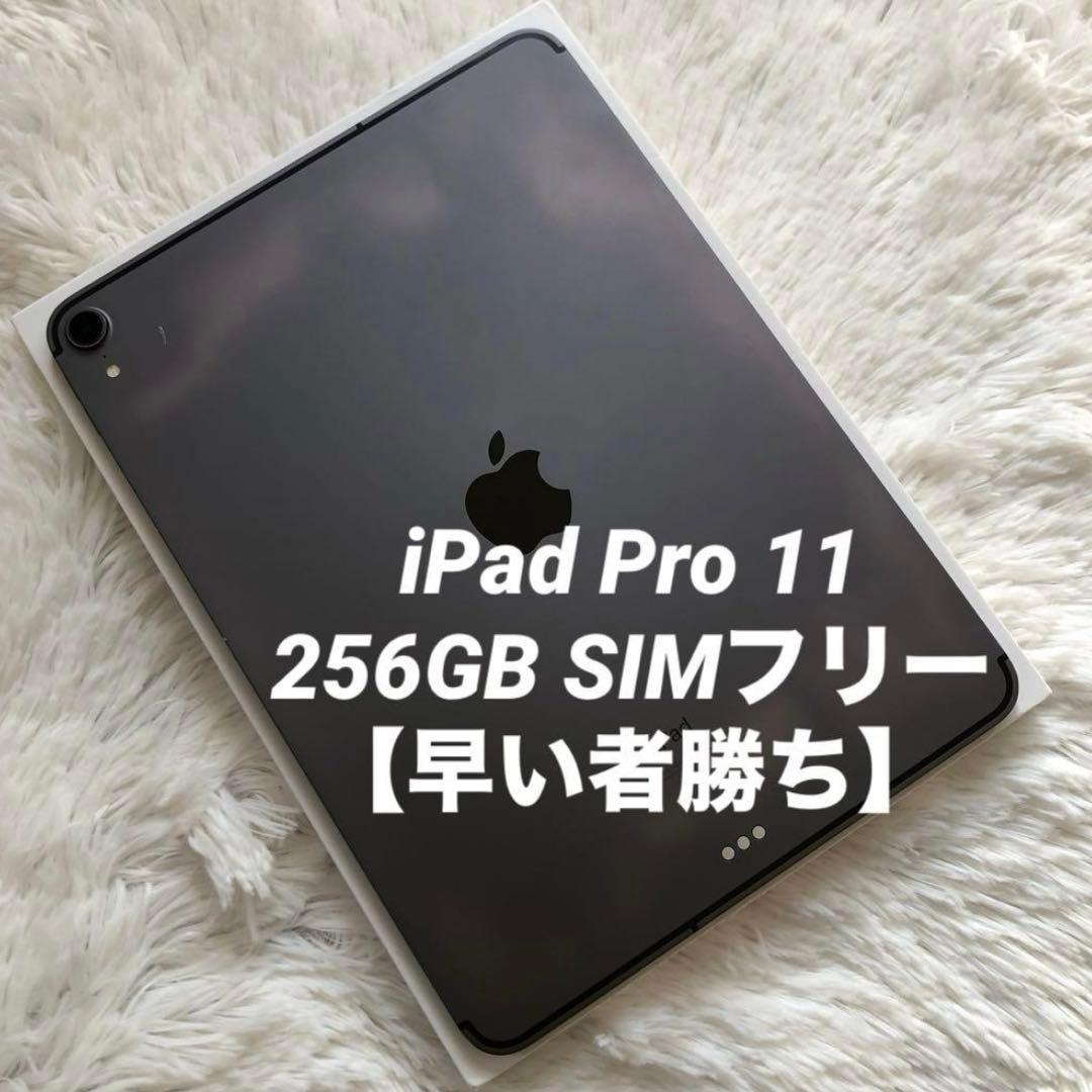 【年始割】iPad Pro 11インチ 256GB SIMフリー【すぐ発送】