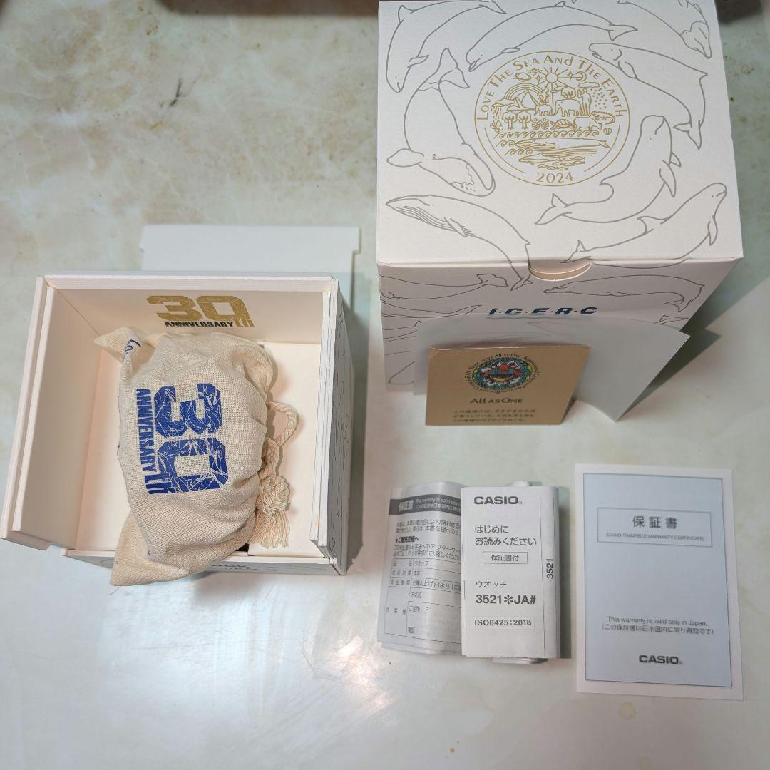 ㈱*g様 国内正規 イルカクジラ30周年 G-SHOCK GW-8201K-7J