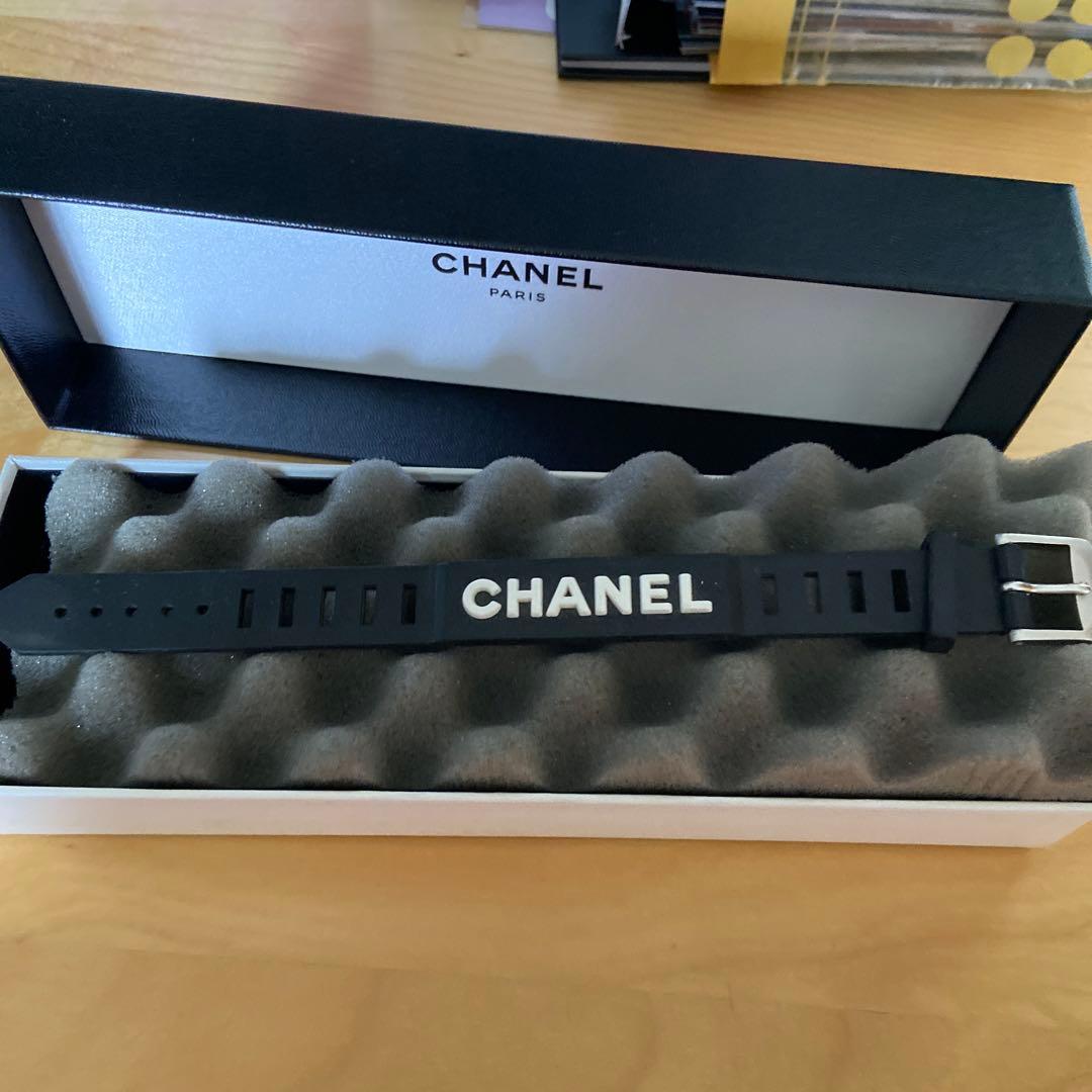 CHANEL シャネル　ラバー　ロゴ　ブレスレット　ベルト