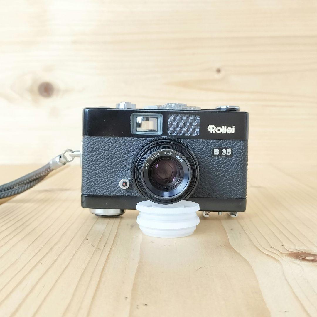 ★動作確認済、美品★ROLLEI ローライ B35　ブラック