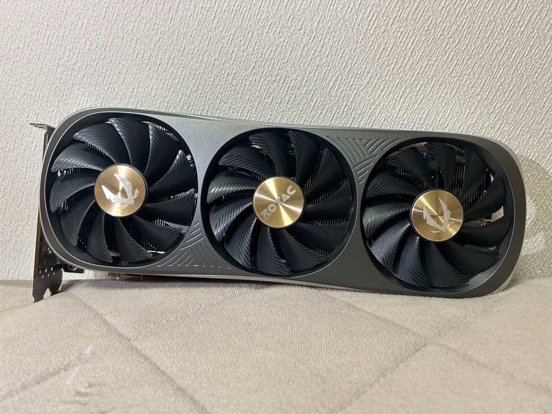 動作確認済み GeForce RTX 4070 Ti ZOTAC Trinity