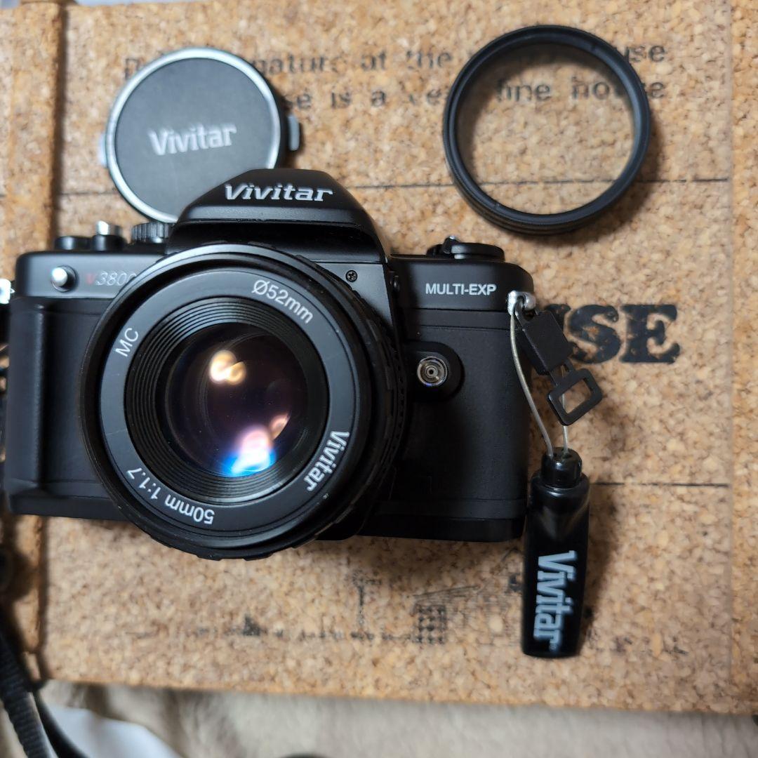 Vivitar 3800N 一眼レフカメラ 50mm f/1.7