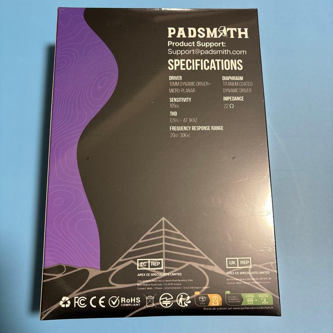 PADSMITH Padsmith Gaming IEM 未使用品