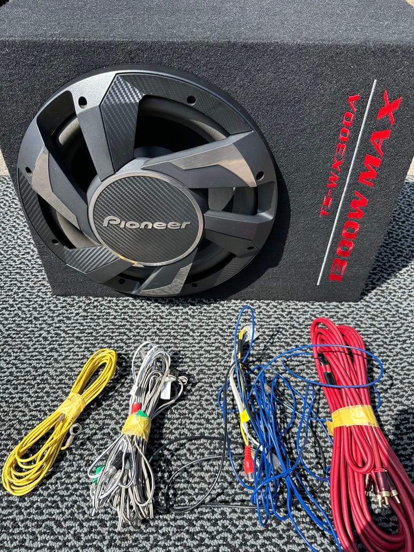 Pioneer TS-WX300A ウーファー 配線付き
