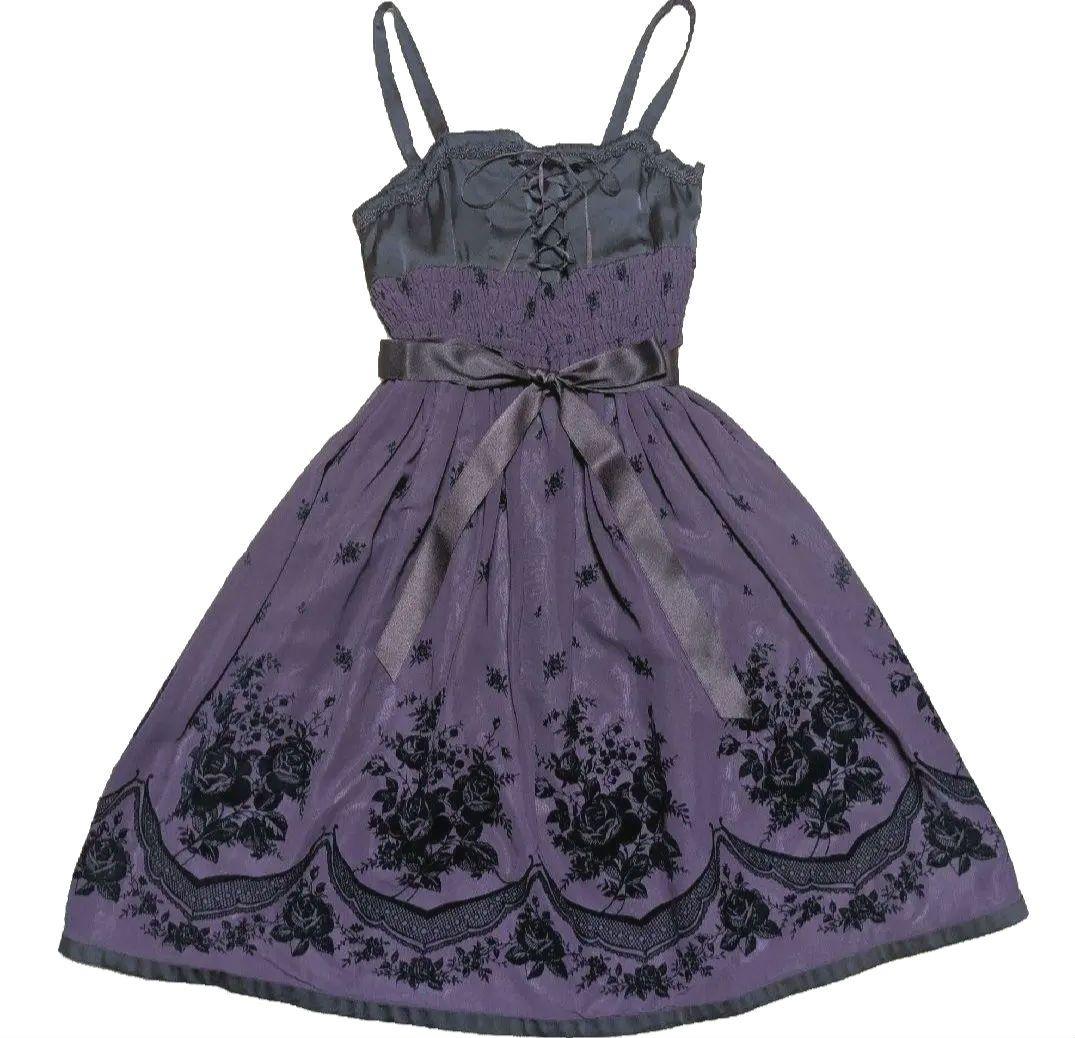 ローズシフォンワンピース　ヴィクトリアンメイデン　イノセントワールド