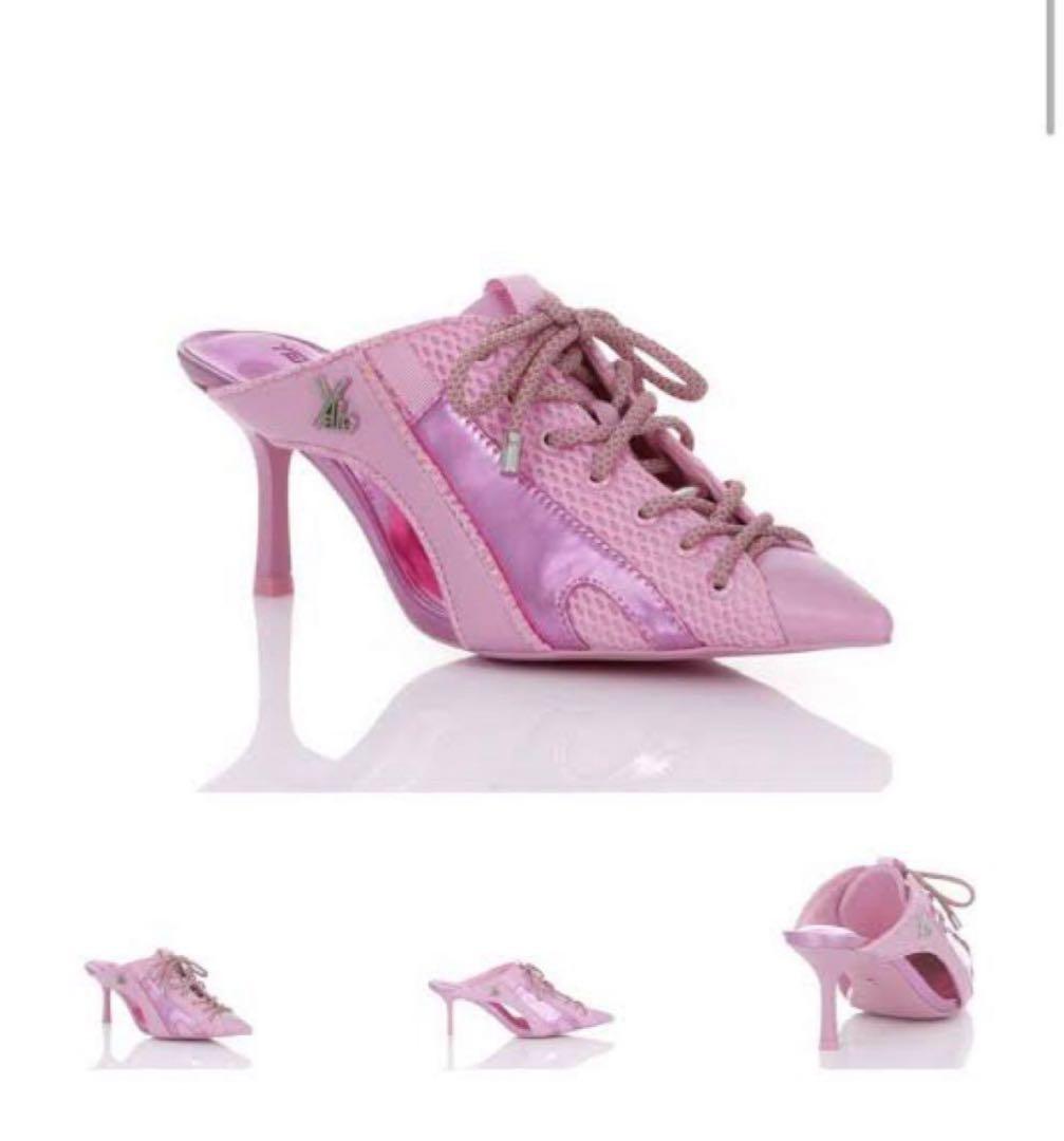 Yello スニーカーヒール ピンク