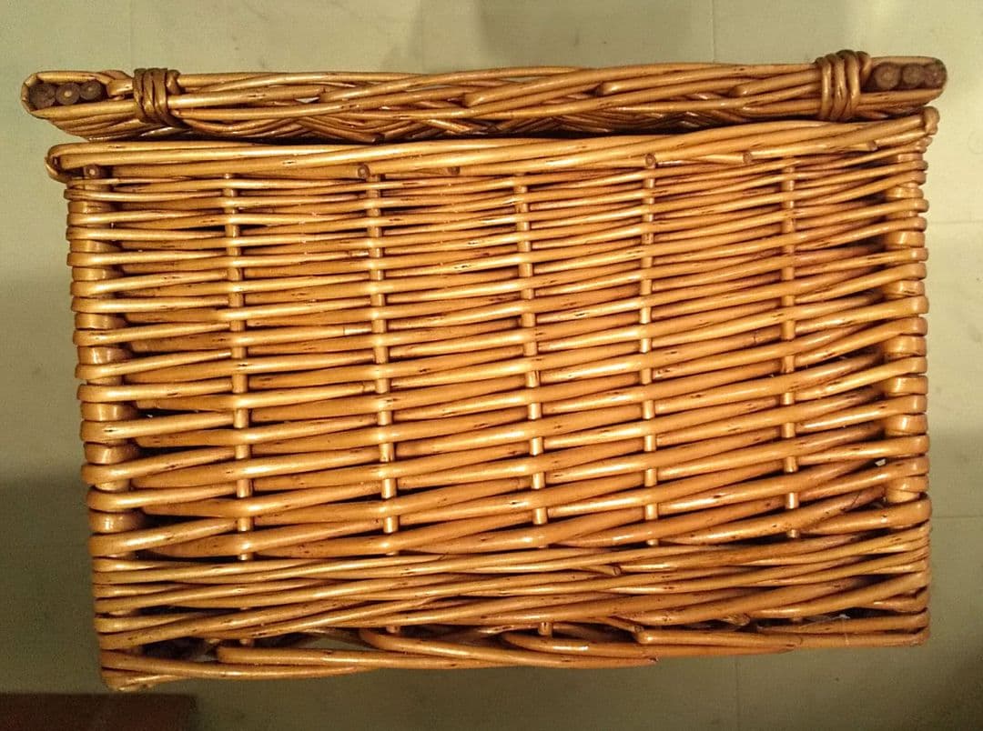 ◾️レア プレート付ラージサイズ バスケット　フォートナム&メイソン　ハンパー英国