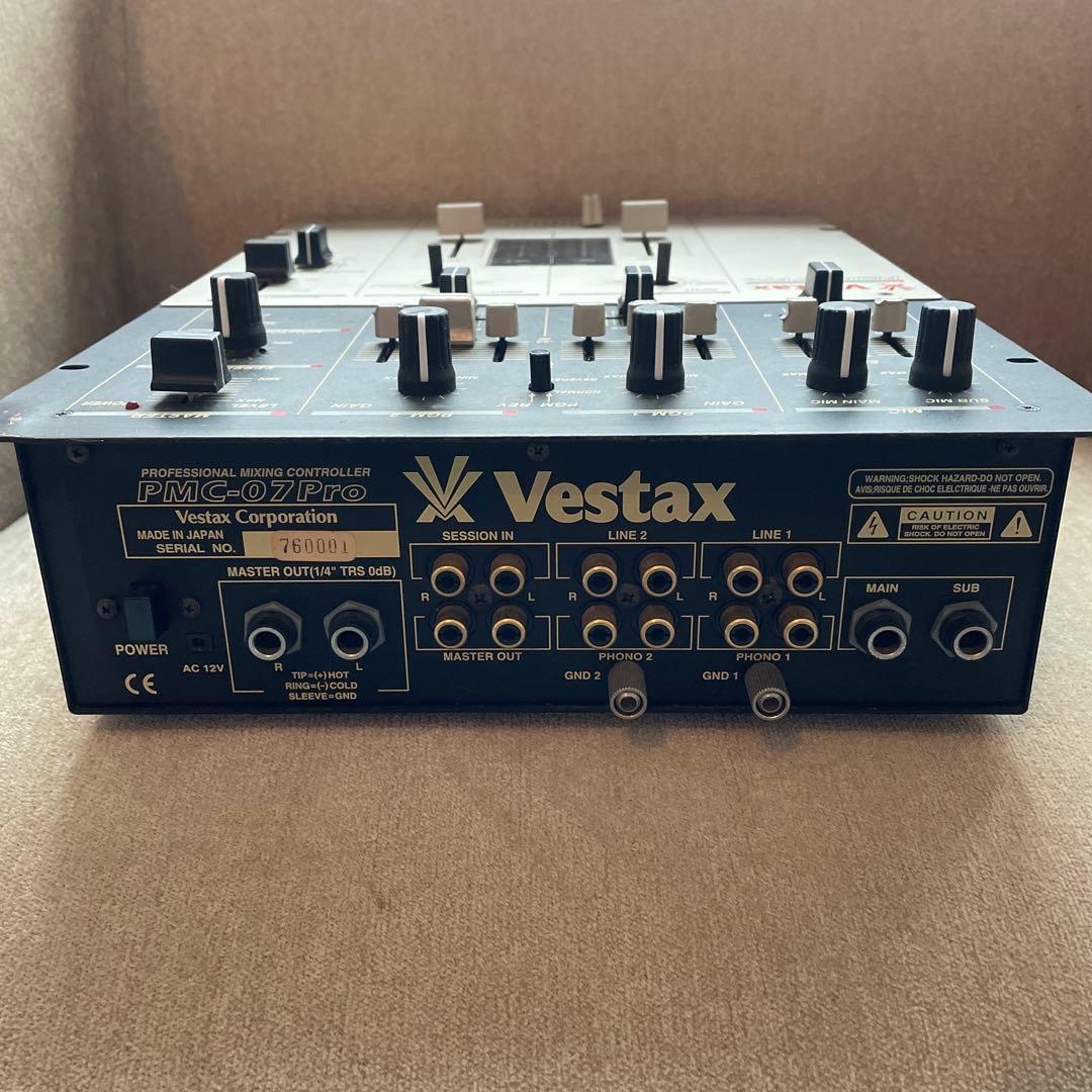 Vestax PMC-07Pro DJミキサー 中古品