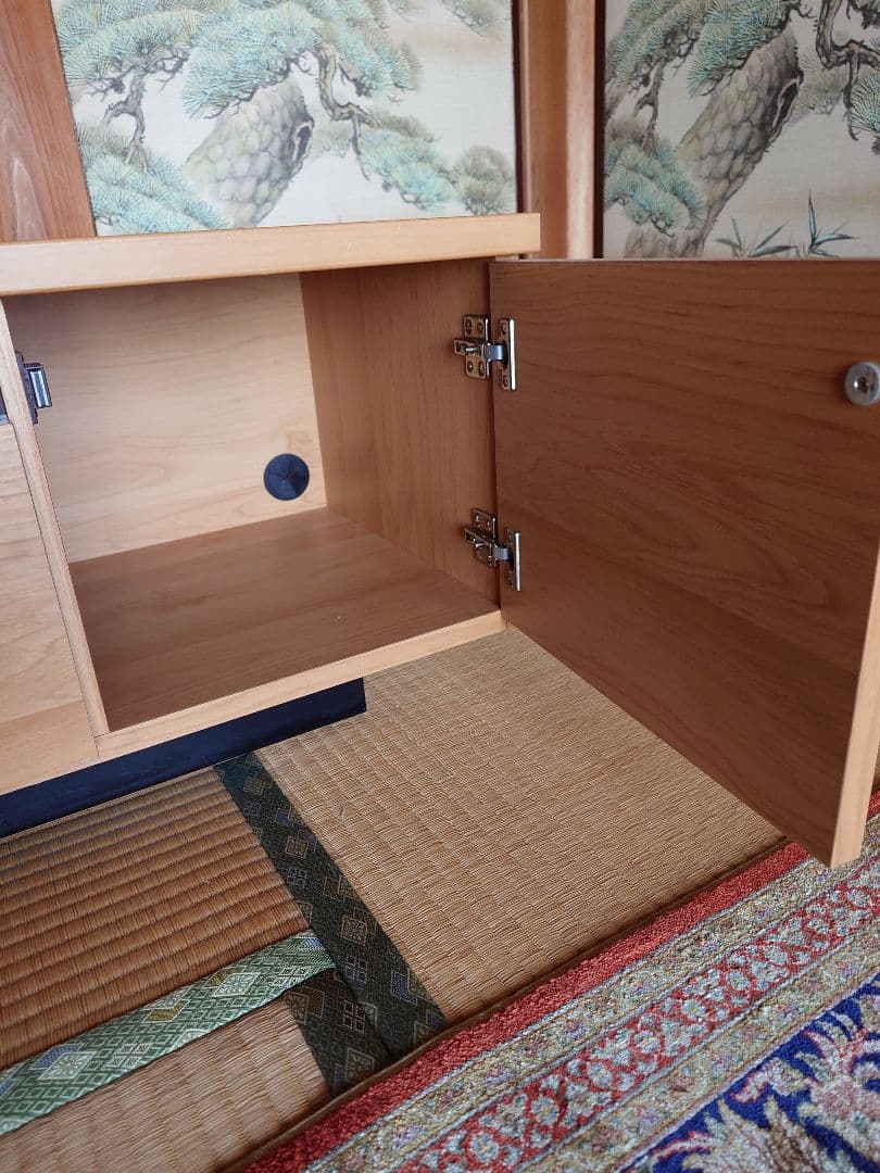 木製テレビ台 引き出し付き ナチュラル　専用品