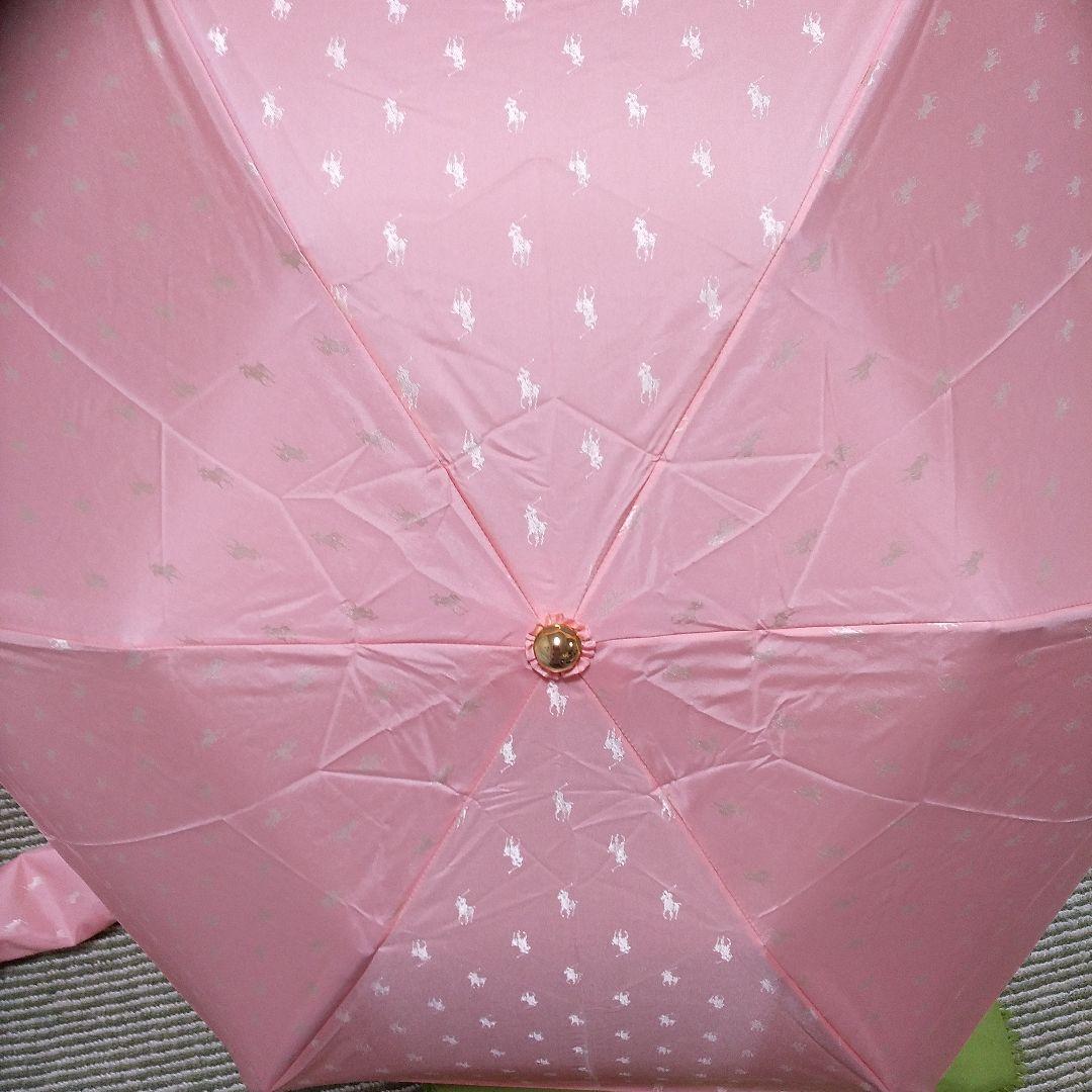まめちゃん✨雨の日OKタグ付未使用✨ポロラルフローレン晴雨兼用折傘　ポロ