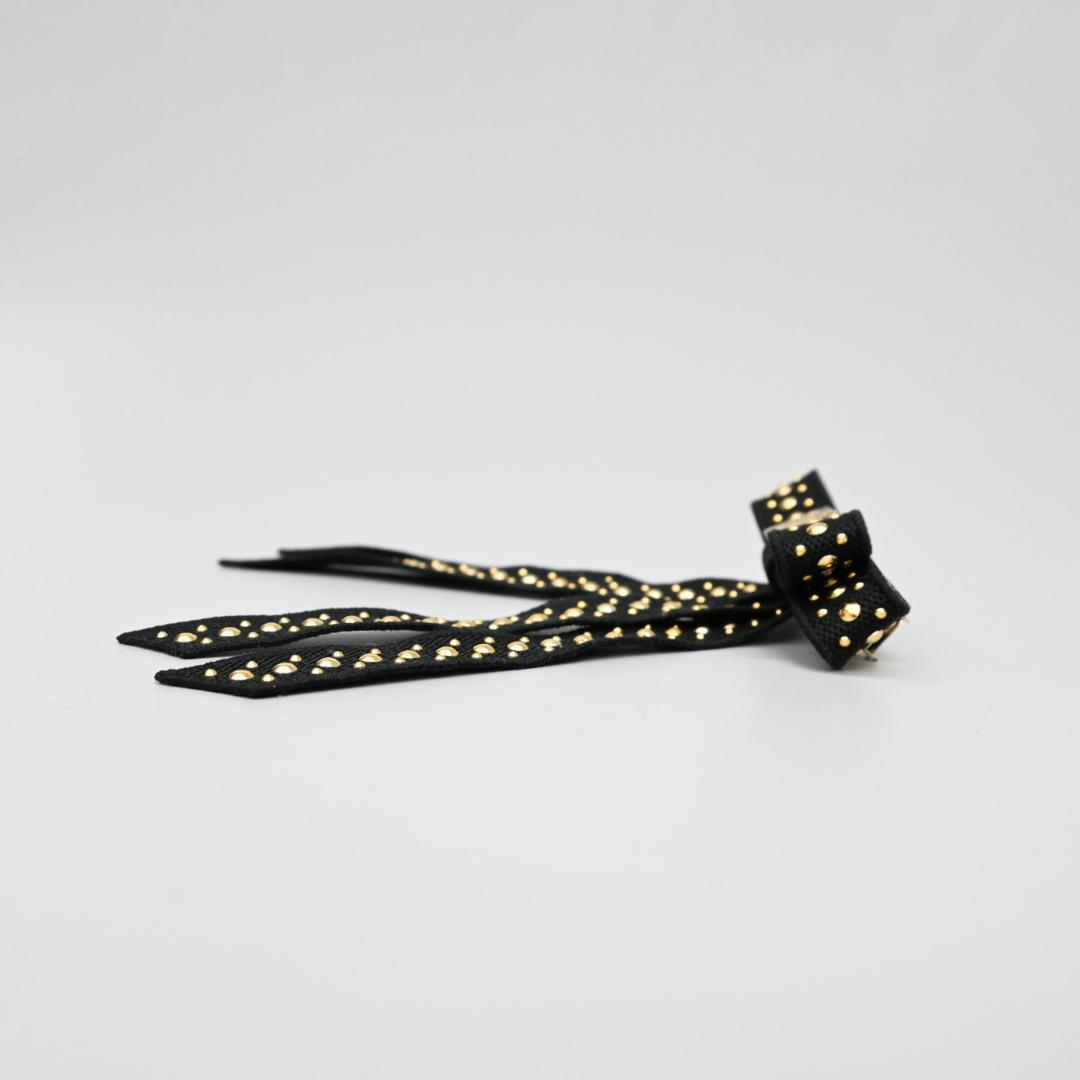 ♦︎ ■ □ 47057★年 2024年 クリスチャンディオール リボンバレッタ