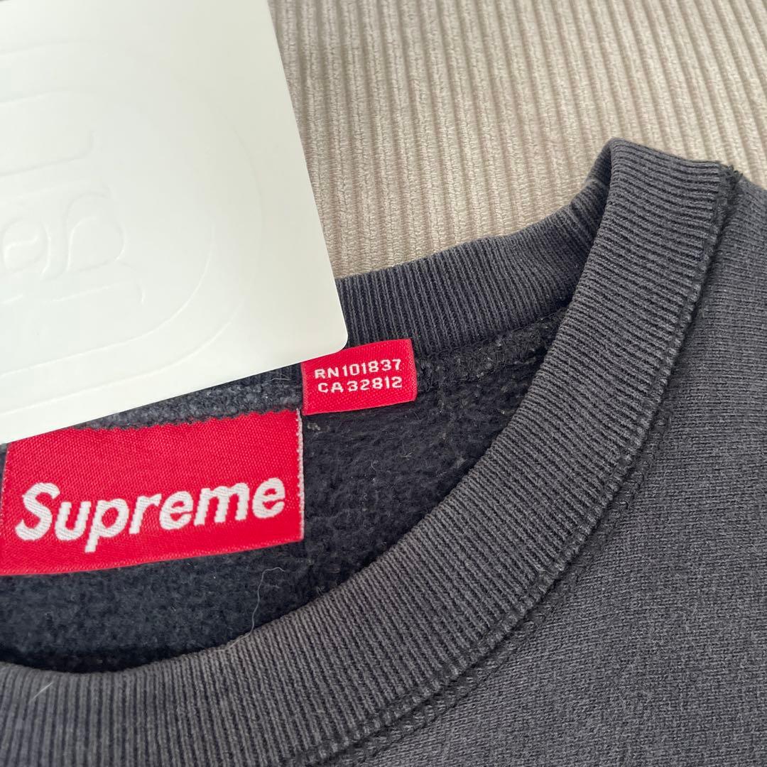 し*ん様 【初期】Supreme ボックスロゴ　XLブラック スウェット