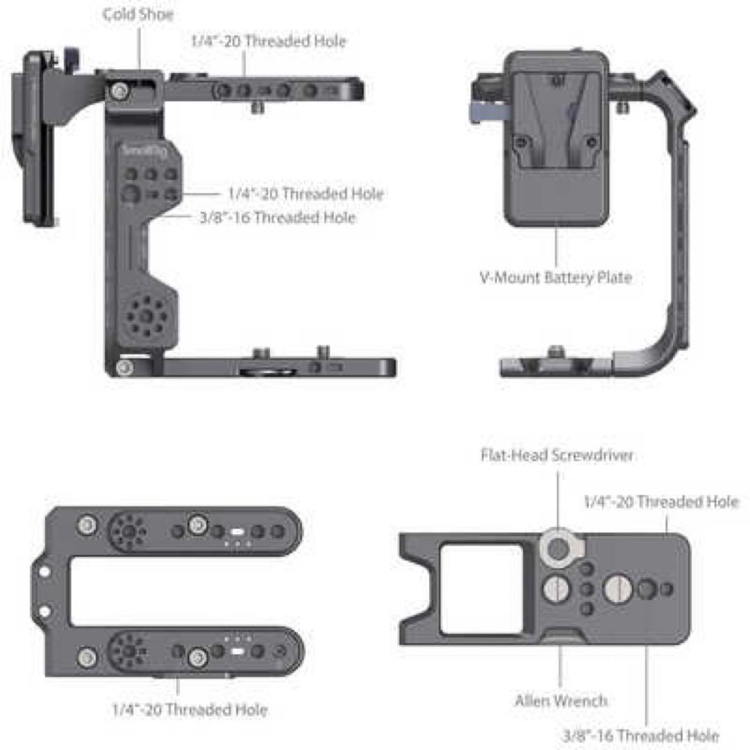 SmallRig SonyFX6専用ケージキット4124
