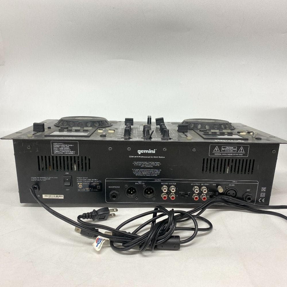 Gemini CDM-3610 DJ ワークステーション