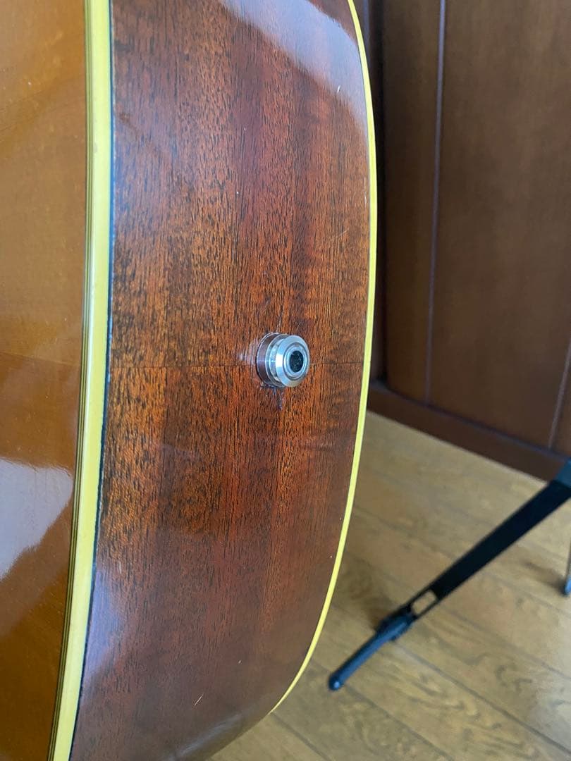 YAMAHA FG-200J 黒ラベル エレアコ オリジナルハードケース付き