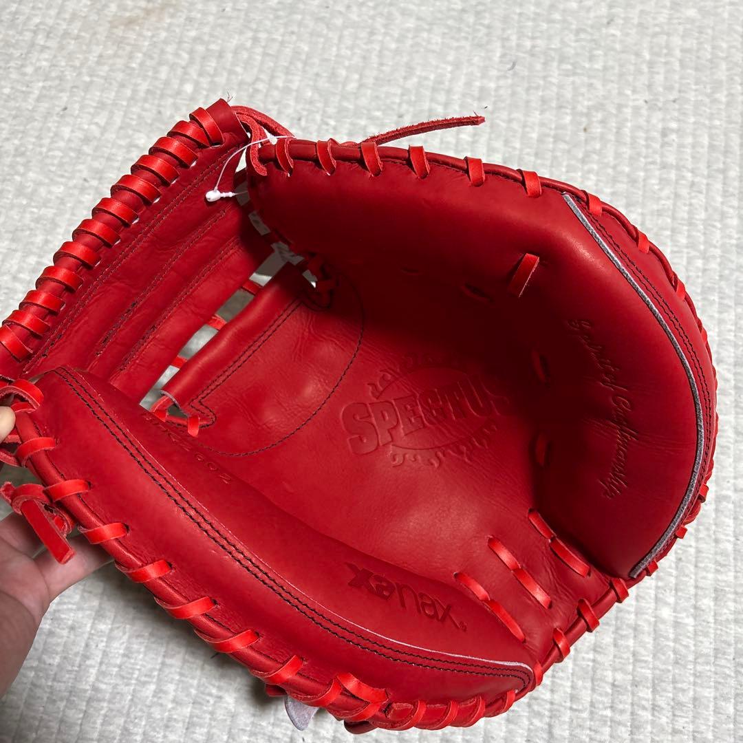 ザナックス キャッチャーミット BHC2602 赤