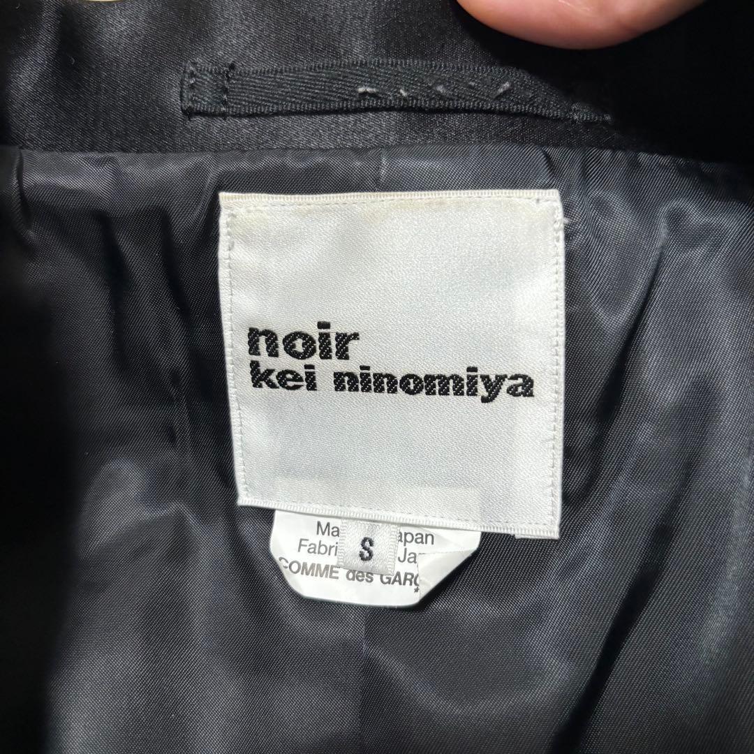 24AW noir kei ninomiya ブラック テーラードジャケット S