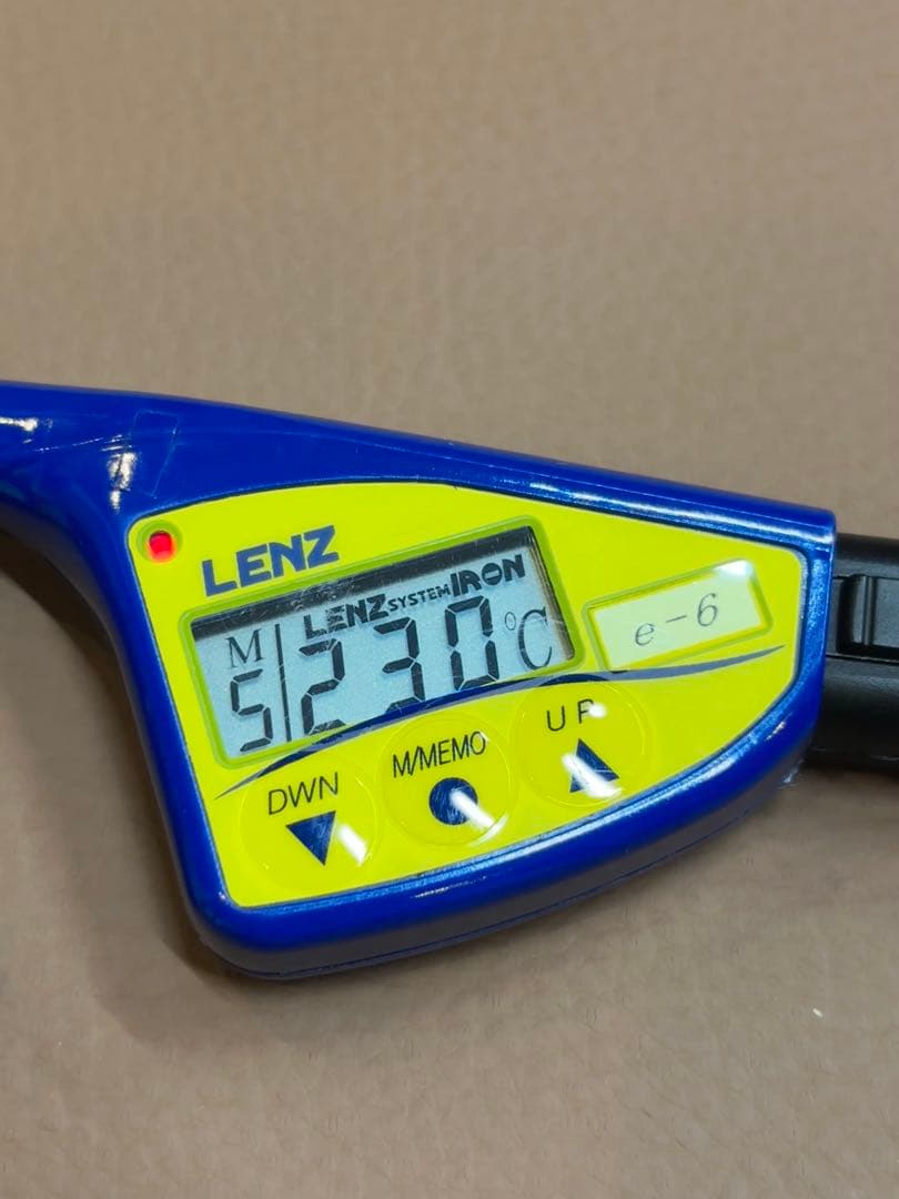 未使用品　LENZ e-6レンツアイロン5角6㎜　ロッド最新モデル