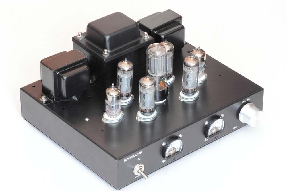 ビーム管 6P1P ３結 パラレル ステレオ パワーアンプ 動作品