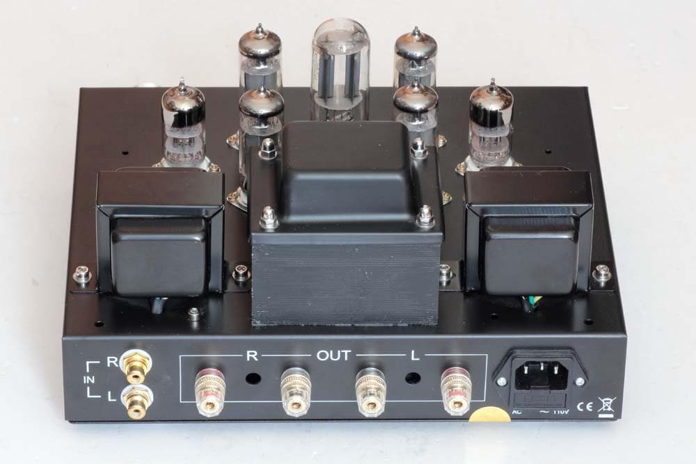 ビーム管 6P1P ３結 パラレル ステレオ パワーアンプ 動作品