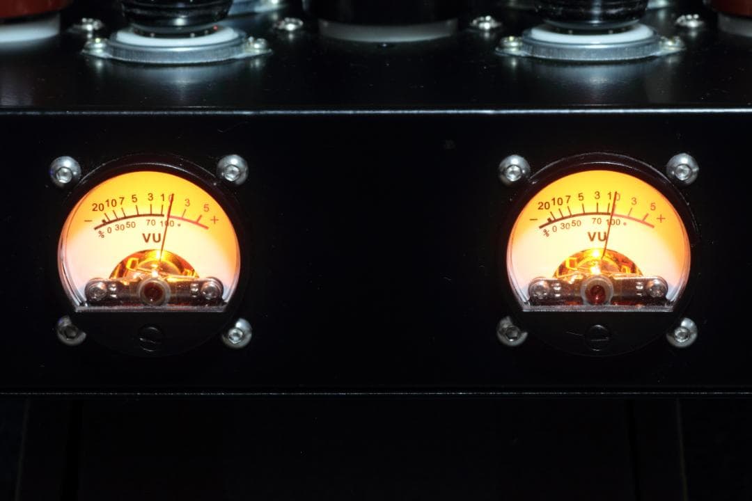 ビーム管 6P1P ３結 パラレル ステレオ パワーアンプ 動作品