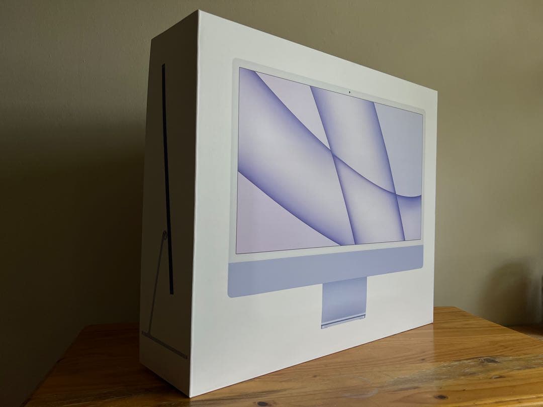 apple iMac 24インチ M1 パープル